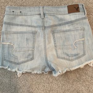 AE Light Denim Shorts